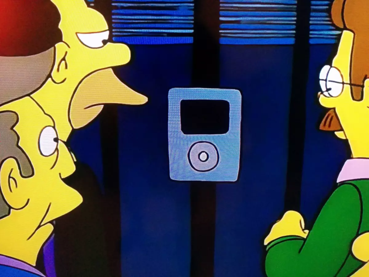 El intercomunicador aparecido en Los Simpson años antes de la creación del iPod.