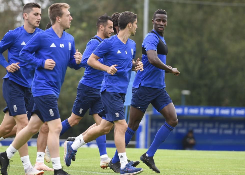 Entrenamiento del Oviedo