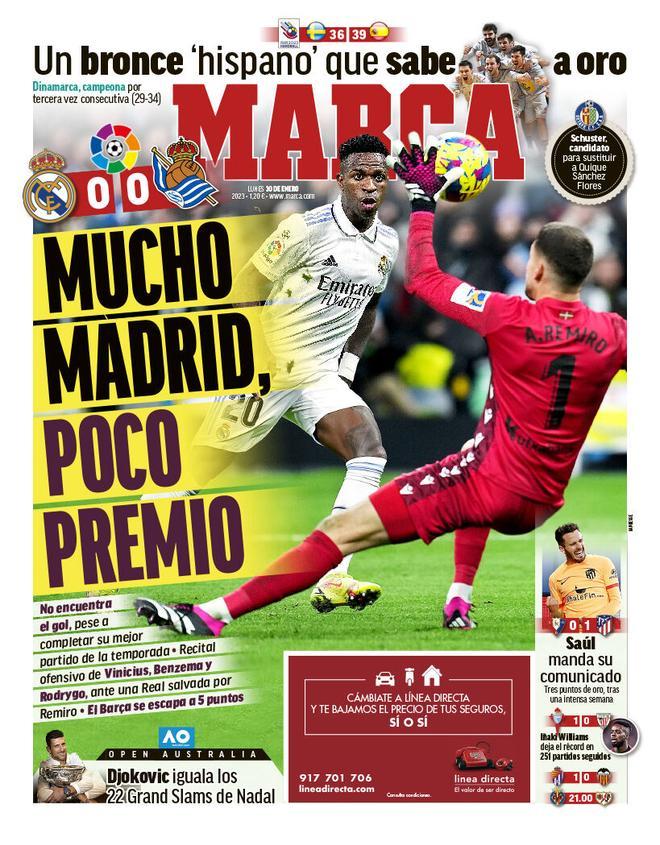 Las portadas de la prensa deportiva de hoy