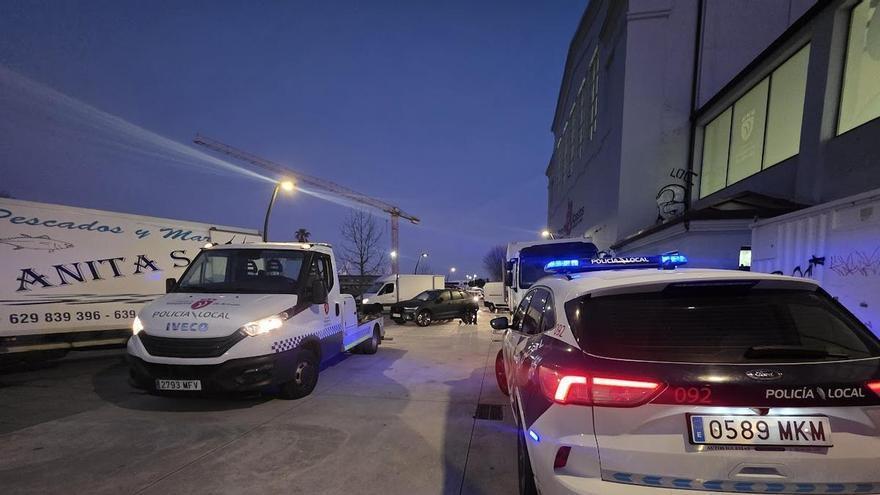 Aficionados  del Compostela provocan incidentes en Vilagarcía