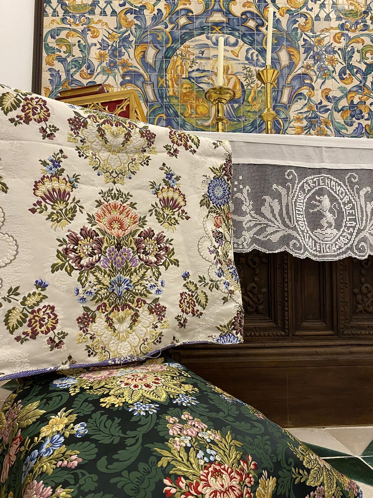 Exposición 'La industria de la seda valenciana' en el Museo de la Seda de València.