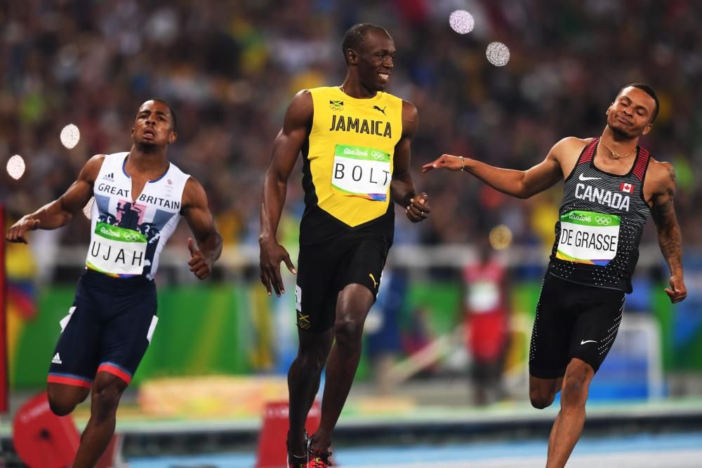 Usain Bolt revalida por tercera vez consecutiva el oro olímpico.