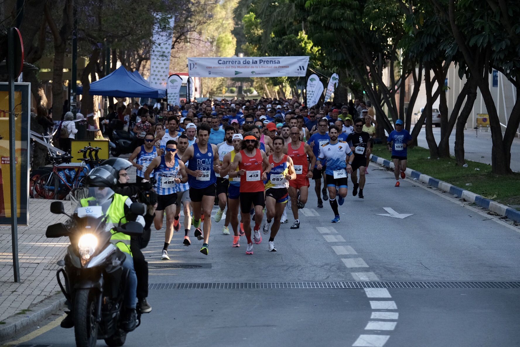 Celebración de la V Carrera de la Prensa en Málaga