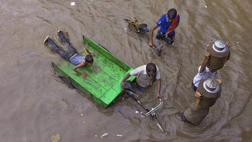 Más de 770 muertos por las inundaciones provocadas por el monzón en India