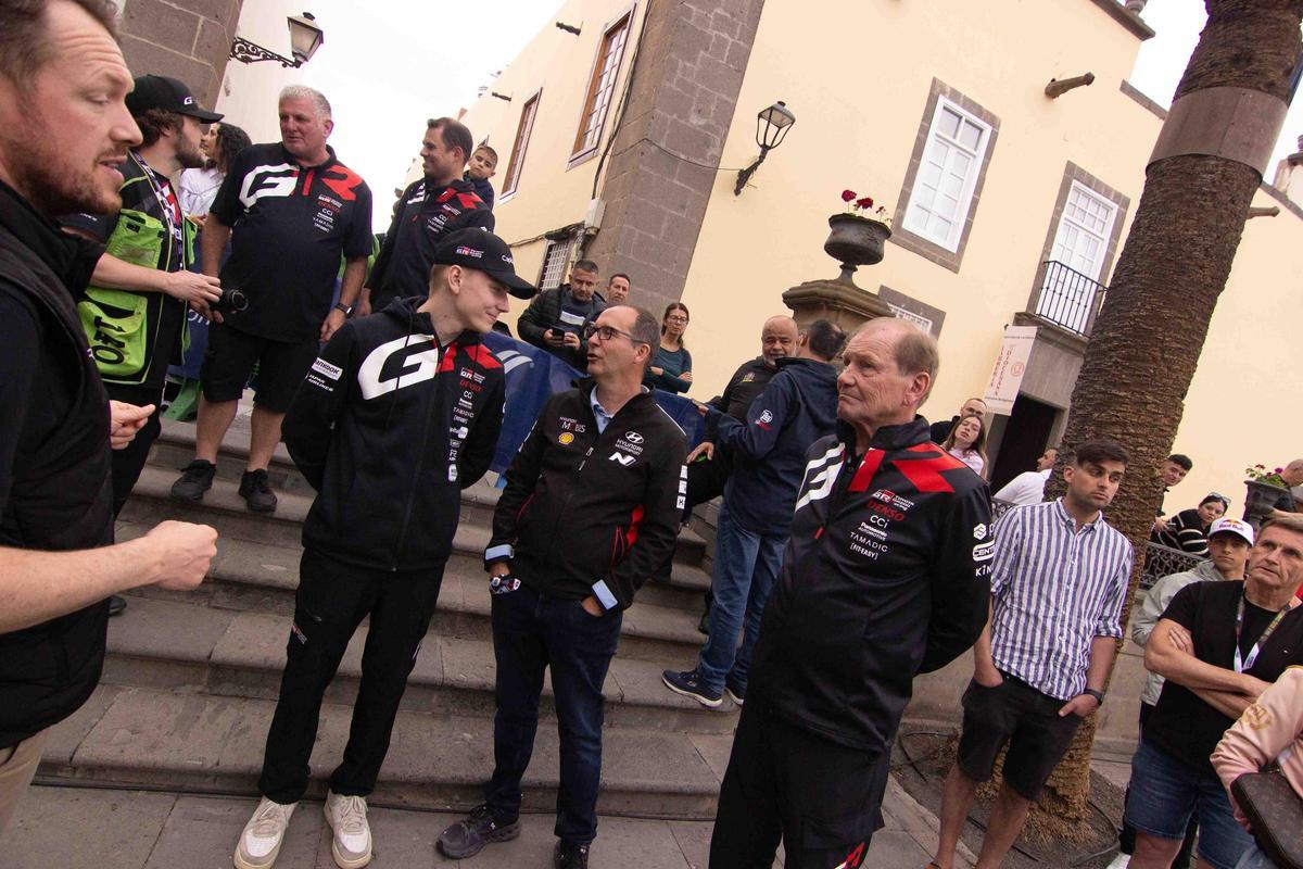 Santa Ana, salida Rally Islas Canarias