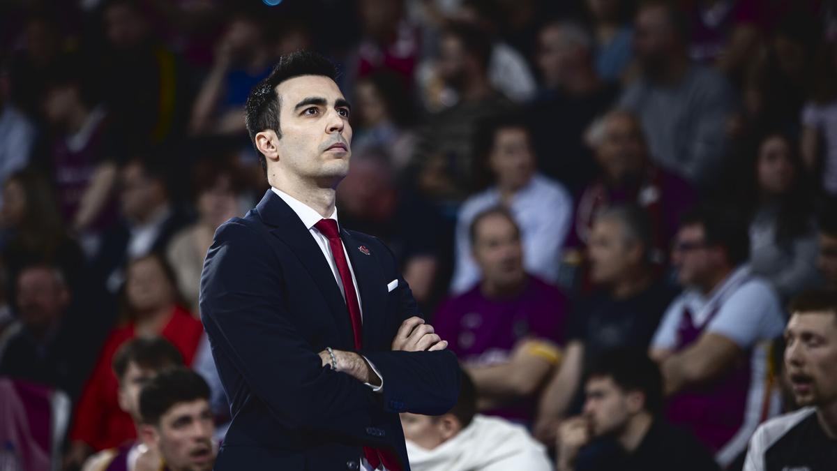 Gerard Encuentra, entrenador del Hiopos Lleida.