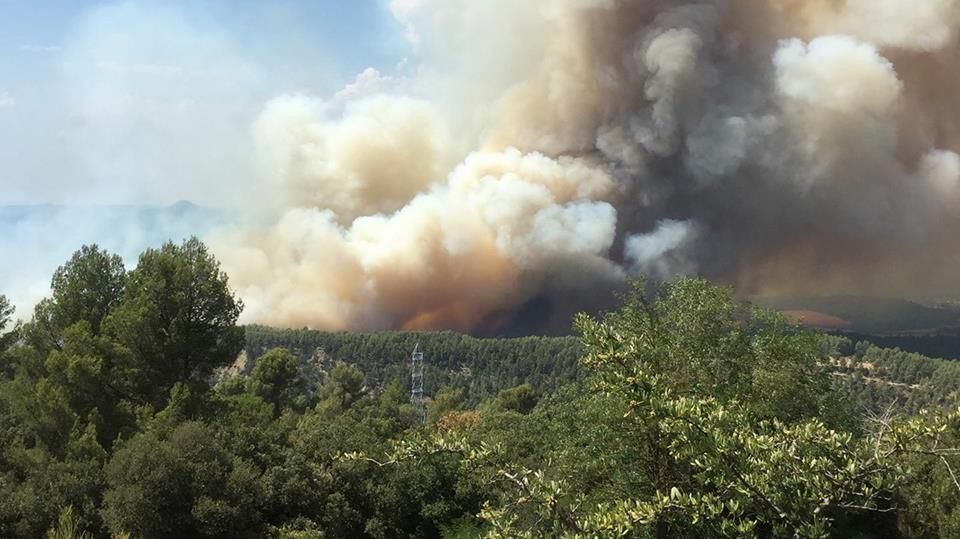 Incendi a Artés