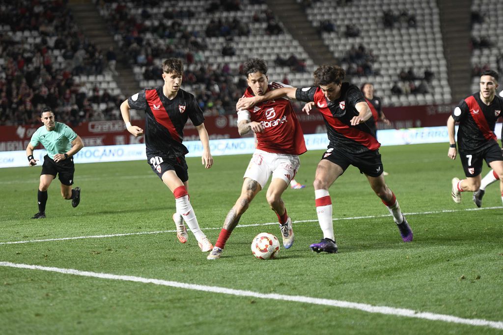 Todas las imágenes del encuentro entre el Real Murcia y el Sevilla Atlético