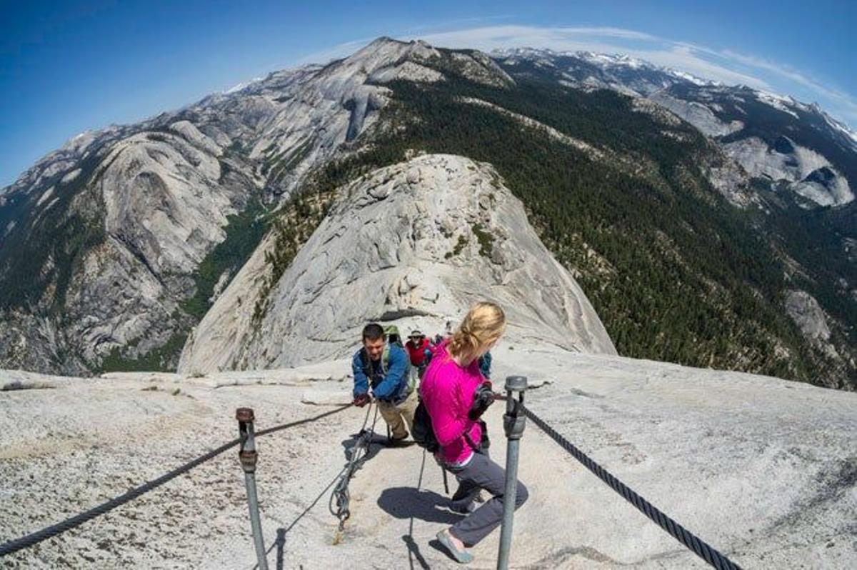 Half Dome en el Parque Nacional Yosemite de Estados Unidos