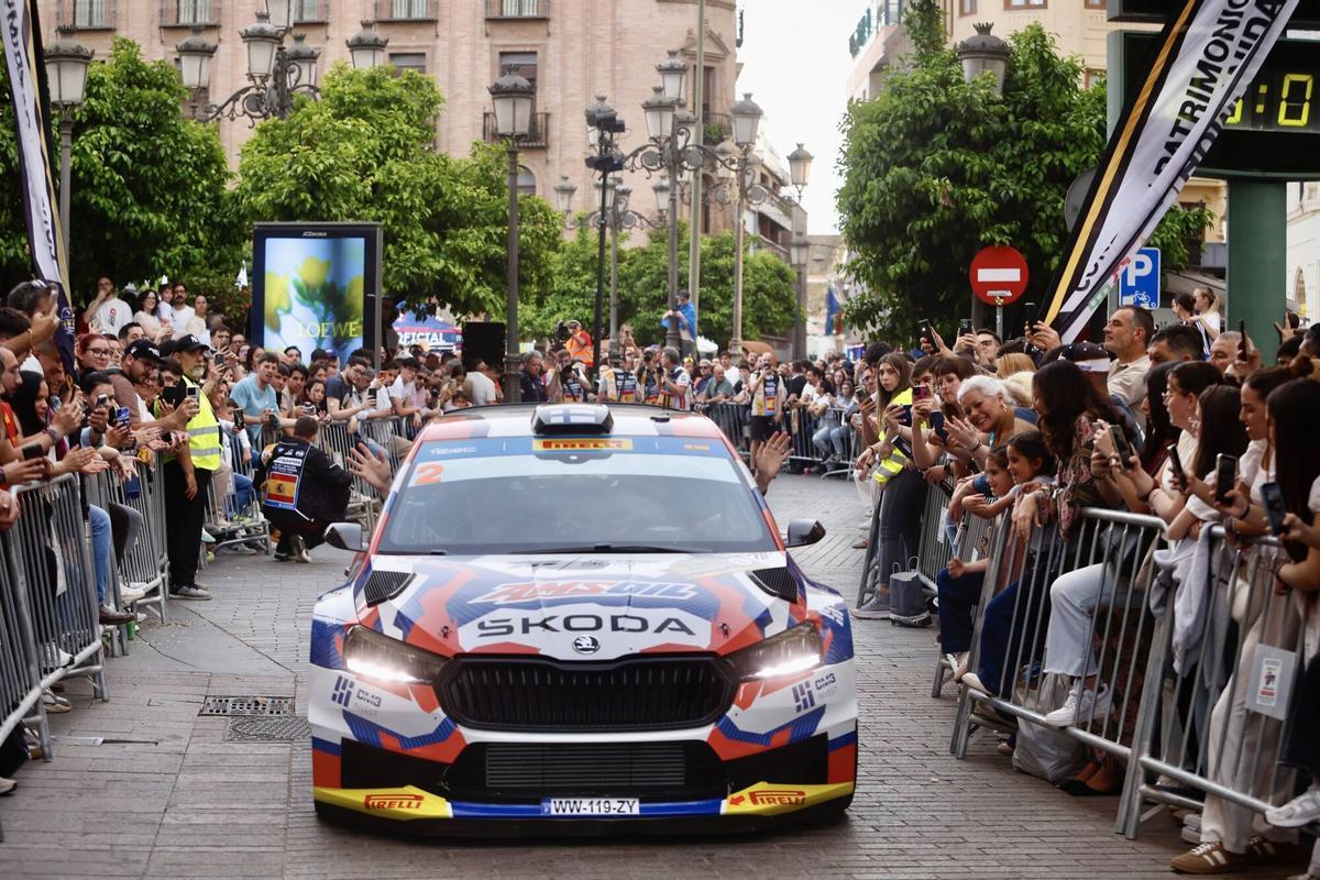 La salida oficial del Rally Andalucía Sierra Morena 2026, en imágenes