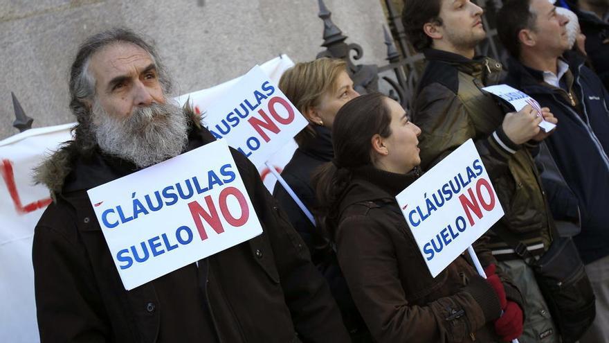 Afectados por las cláusulas suelo.