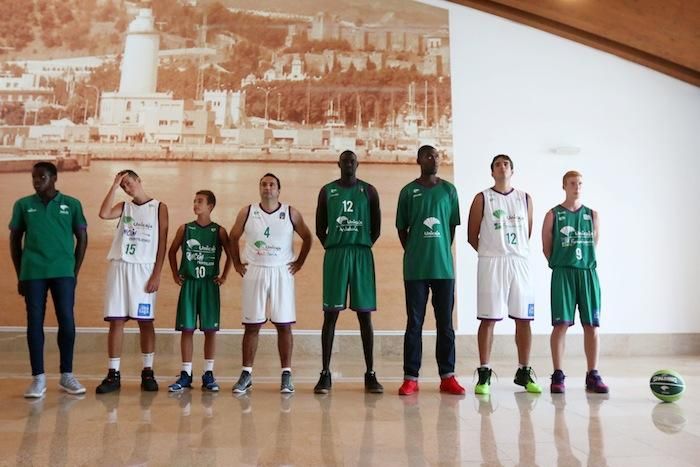 Presentación de la equipación del Unicaja