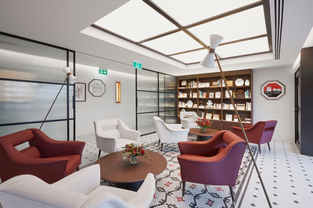 Sala de estar del Canopy by Hilton Madrid Castellana