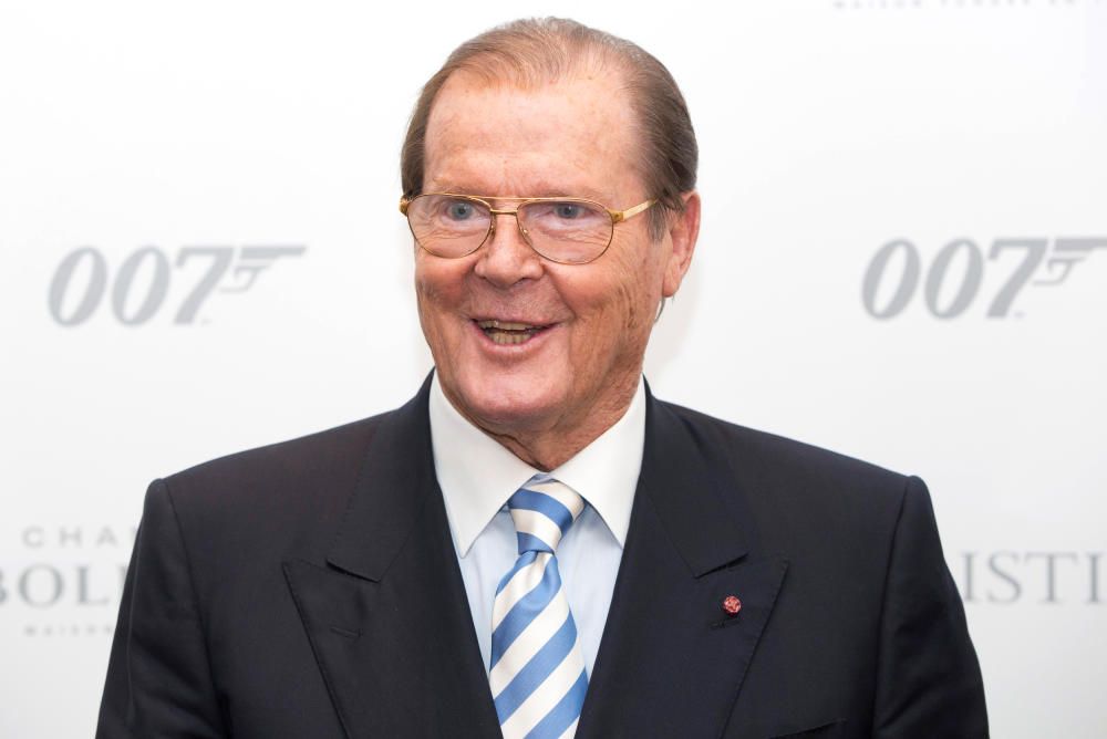 FILE PHOTO: Sir Roger Moore attends the 50 Years ...