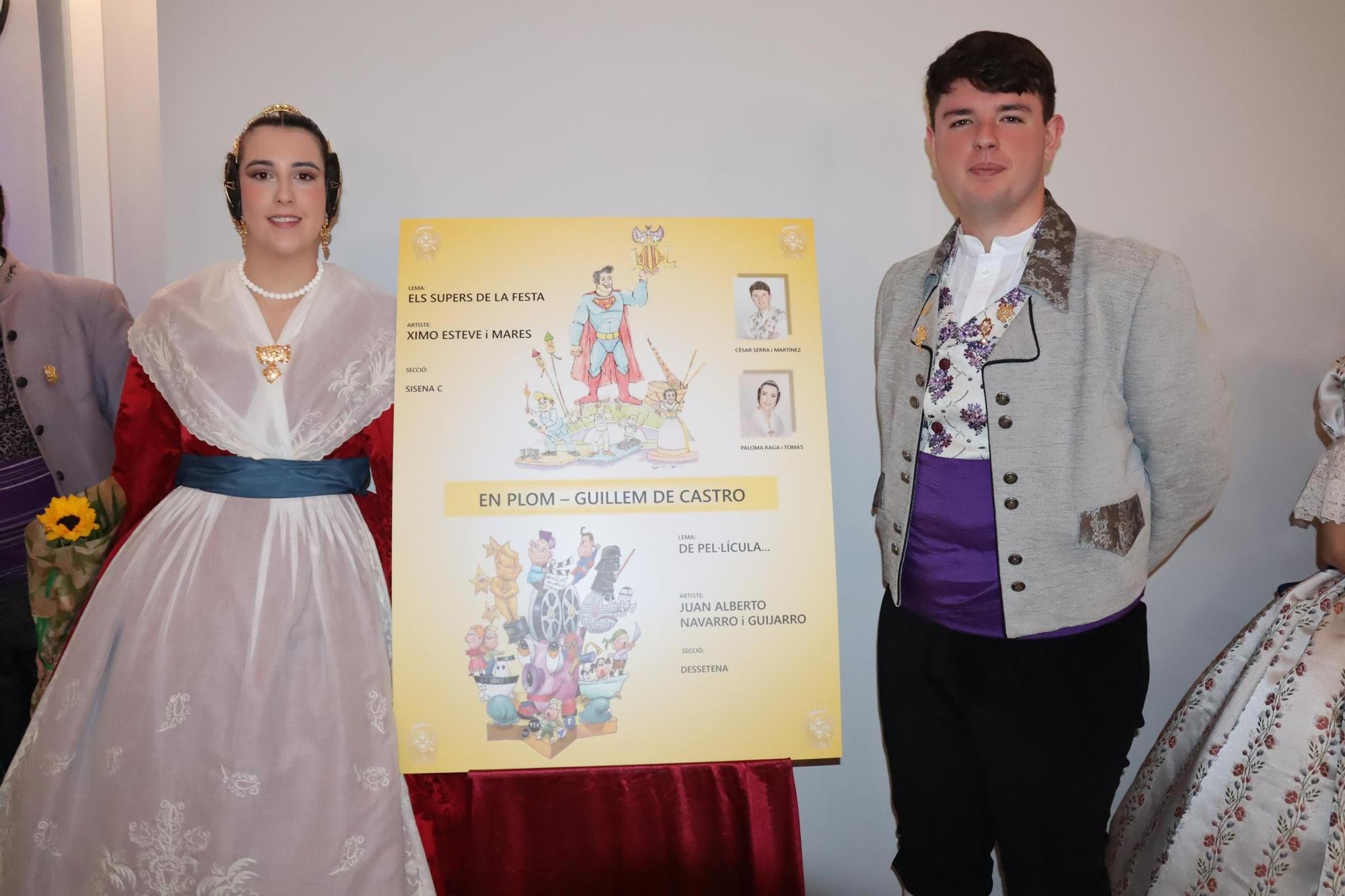 La fiesta de las fallas del Pilar-Sant Francesc con Marina y la corte infantil