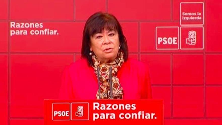 El PSOE anima a los partidos políticos "a trabajar por un mayor consenso"