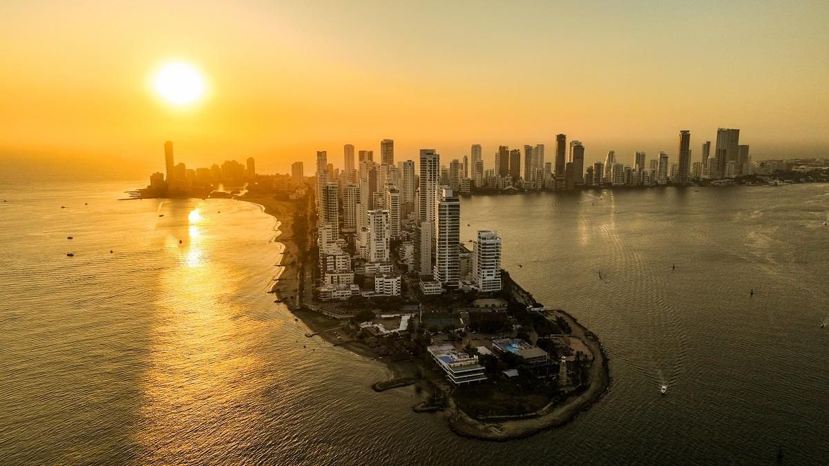 Atardecer en Cartagena