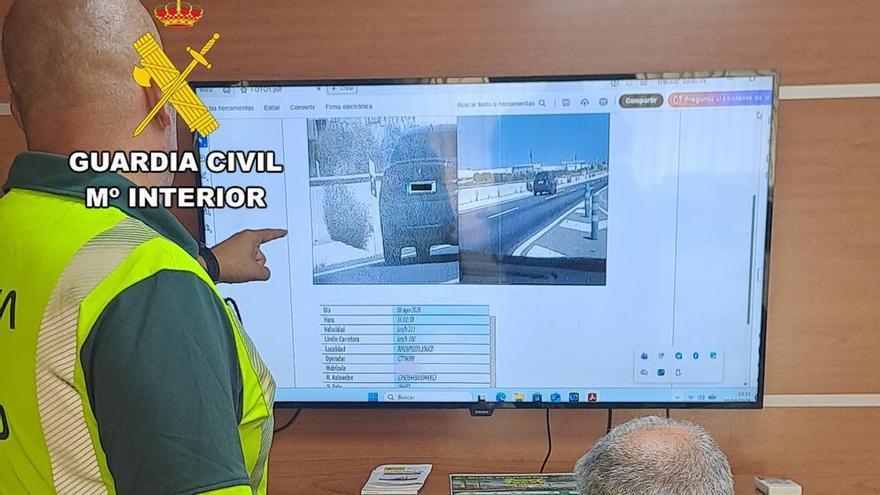 Detenidos en Torre Pacheco por circular a más de 200 kilómetros por hora