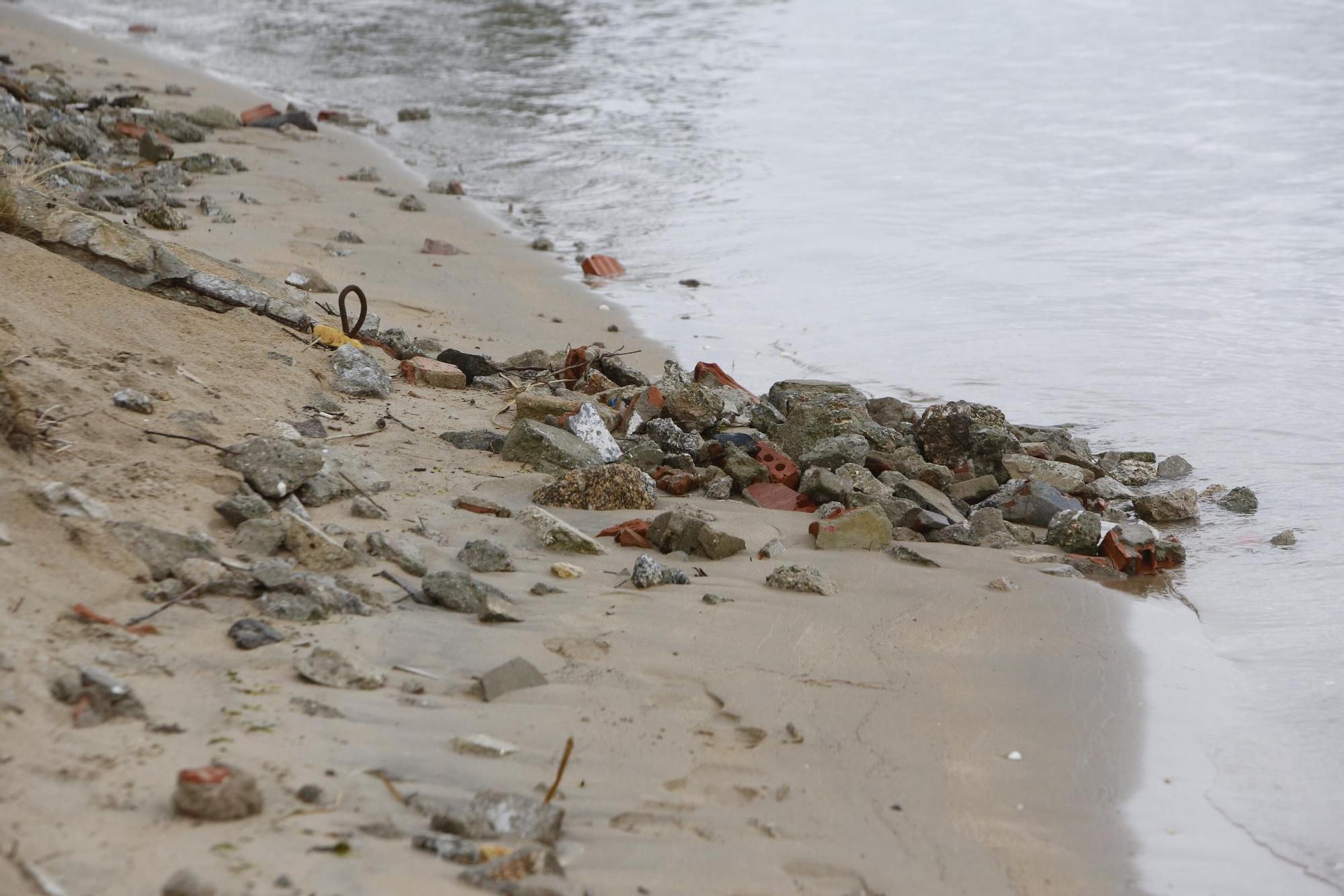 Seoane exige a Costas que retire escombros y dos árboles en el extremo de Santa Cristina