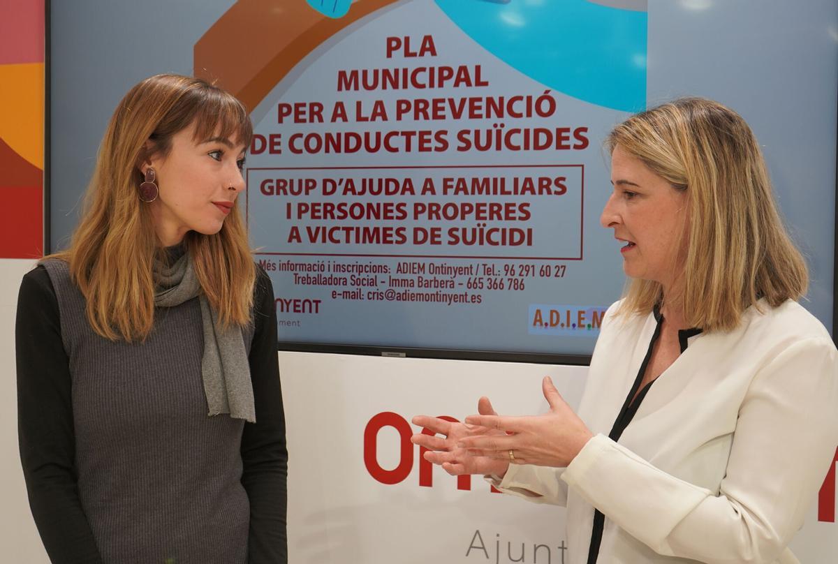Presentación del plan municipal para la prevención de conductas suicidas, en Ontinyent.