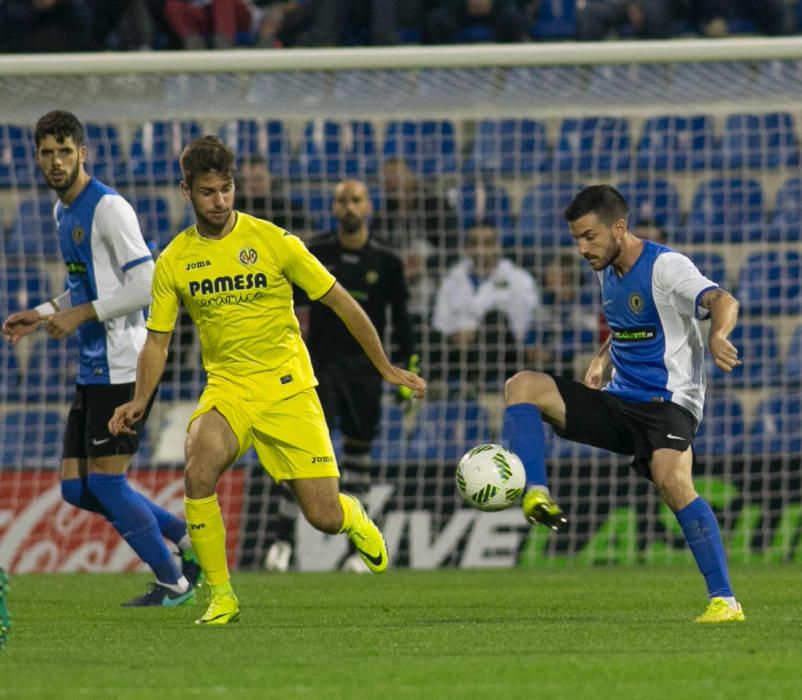 El Villarreal B vuelve a sacar los colores al Hércules en el Rico Pérez y castiga los errores defensivos