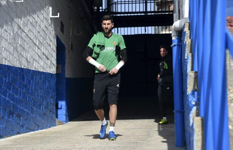 El Real Zaragoza se prepara para el 'derbi' de mañana