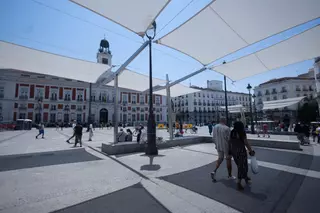 El PSOE critica las reformas de Almeida que dejan plazas "sartenes" en Madrid: "Todas bien llenas de hormigón, con pocos árboles o ninguno"