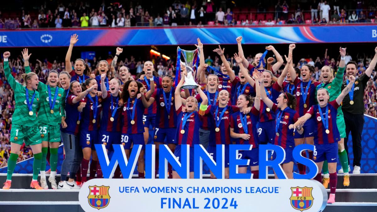El Barça, campeón de la Champions