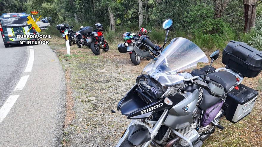 Muere un motorista de 53 años entre Peraleda y Bohonal de Ibor