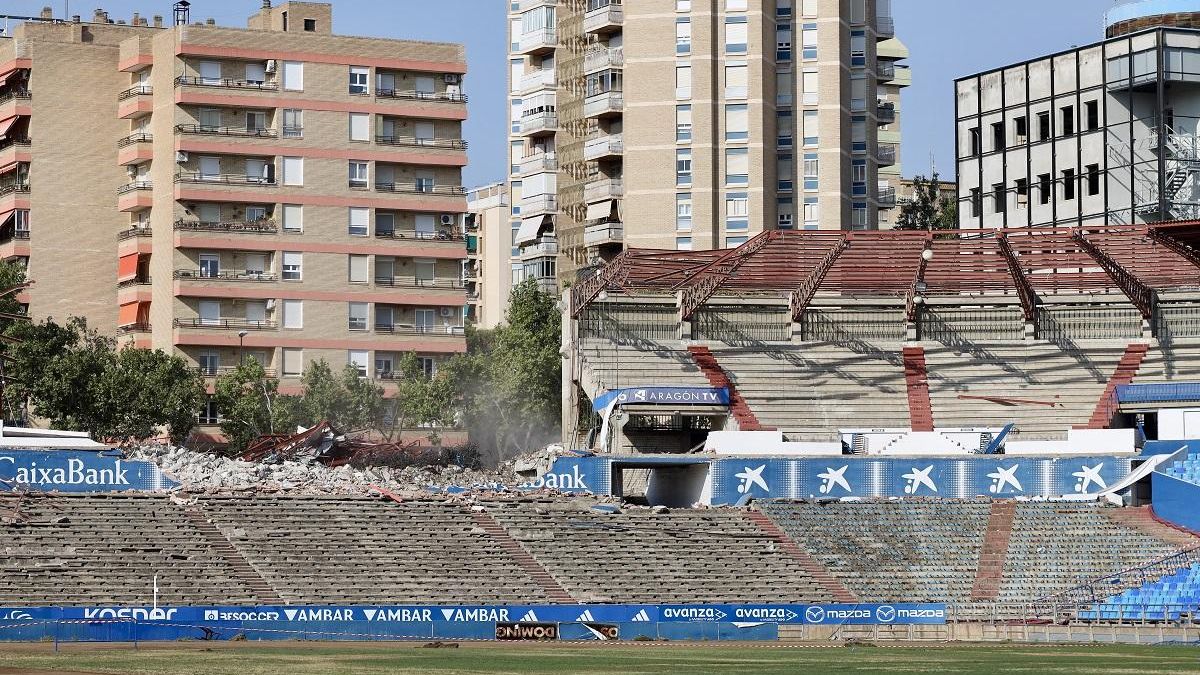 Derribo de Gol Sur a principios de agosto en 2024