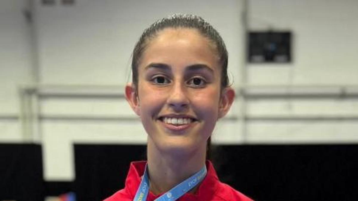 La taekwondista Carla Sésar