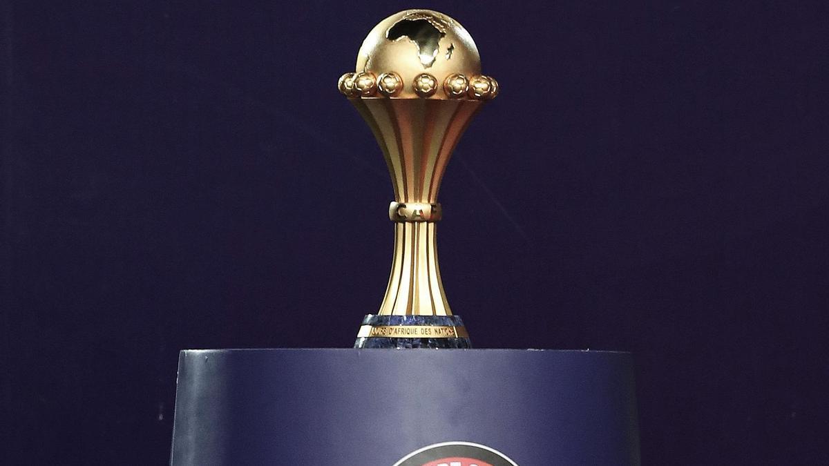 Imagen de archivo del trofeo de la Copa de África.