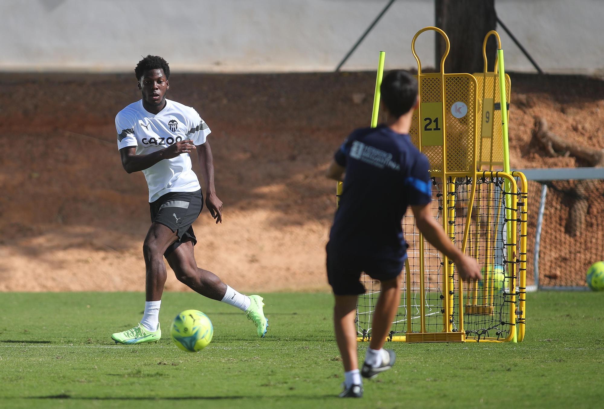 Así ha sido el entrenamiento del Valencia CF de hoy