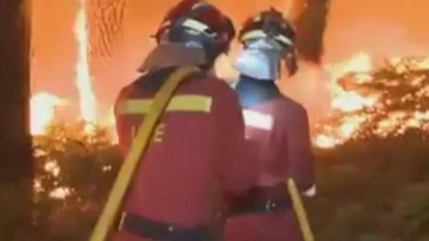 Incendios en Galicia | El infierno al que se enfrentan los héroes que luchan contra las llamas