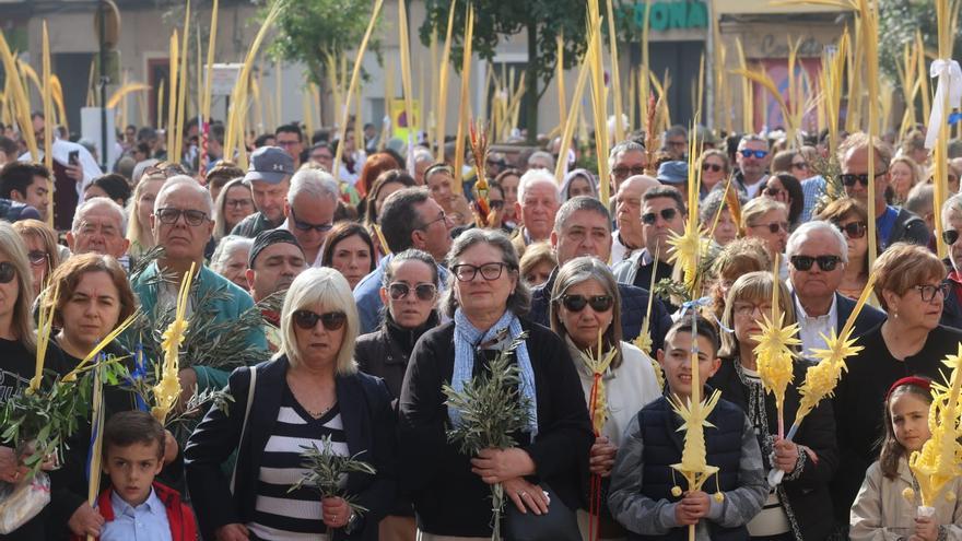 Procesión del Domingo de Ramos en el Cabanyal