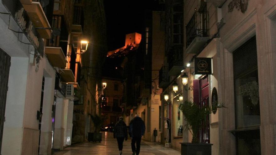 El castillo de Lorca se volverá a iluminar para San Clemente