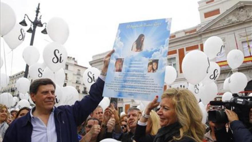 La familia Quer encabeza una marcha en favor de la prisión permanente revisable