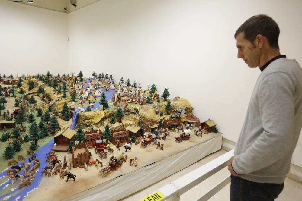 Exposición de Playmobil en la Fundación Caja Medit