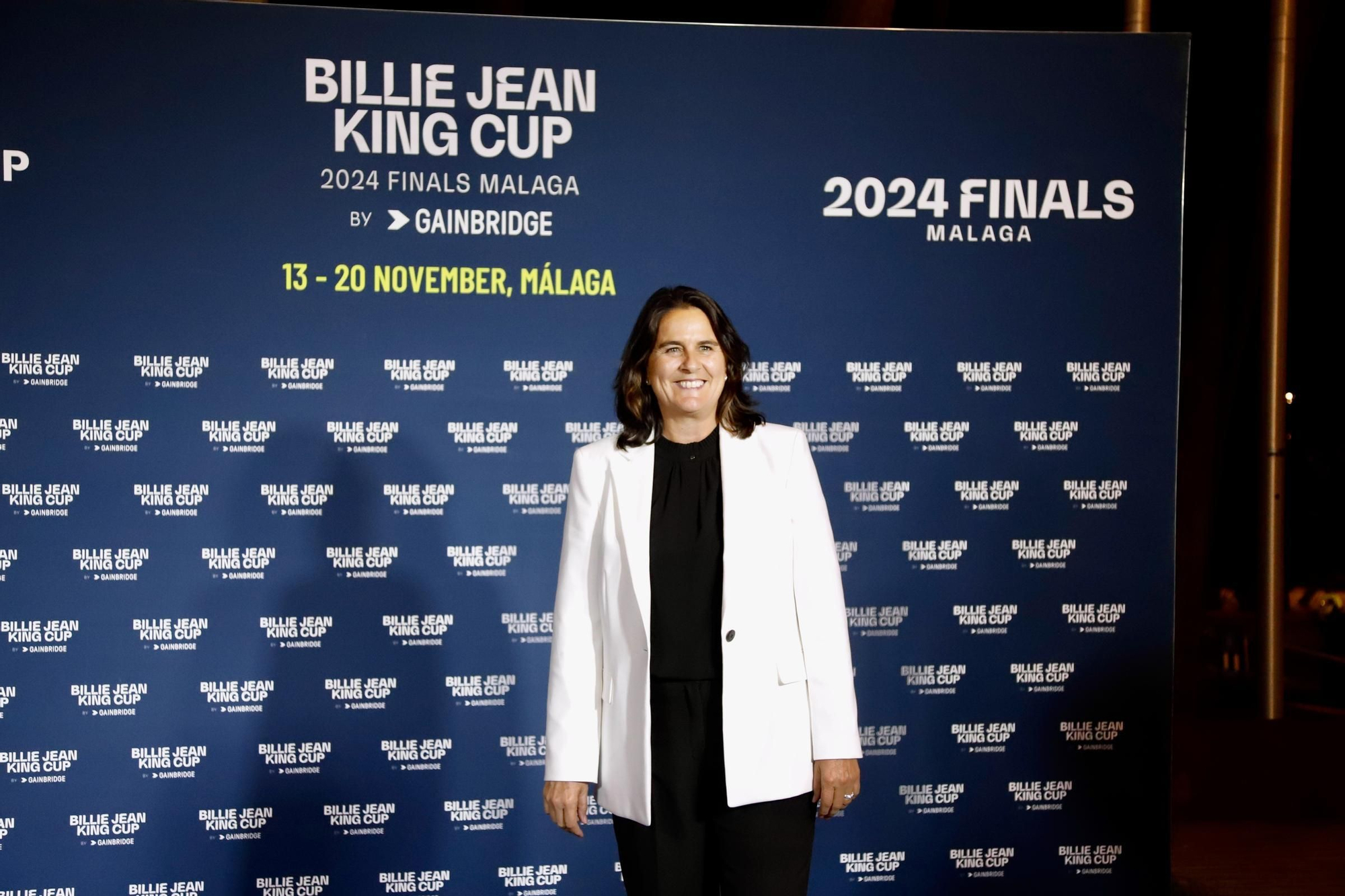 Alfombra roja Billie Jean King Cup en el Palacio Martín Carpena.