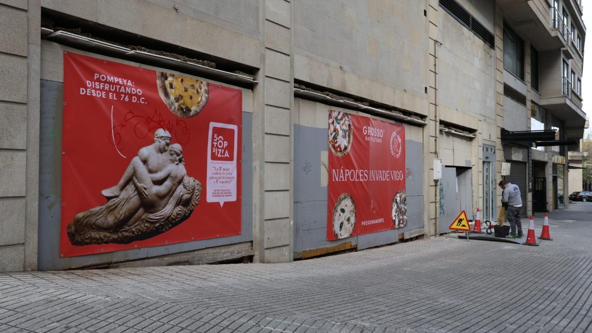 La franquicia Grosso Napoletano abrirá próximamente en el centro de Vigo.