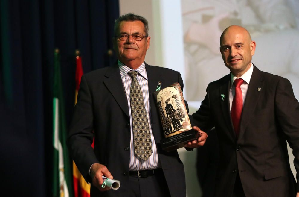 El Gobierno andaluz entrega los premios Bandera de Andalucía con motivo del 28-F Adelfa Calvo, Manuel Sarria, Francisco Cabello y la Escuela Superior de Arte Dramático, entre los galardonados