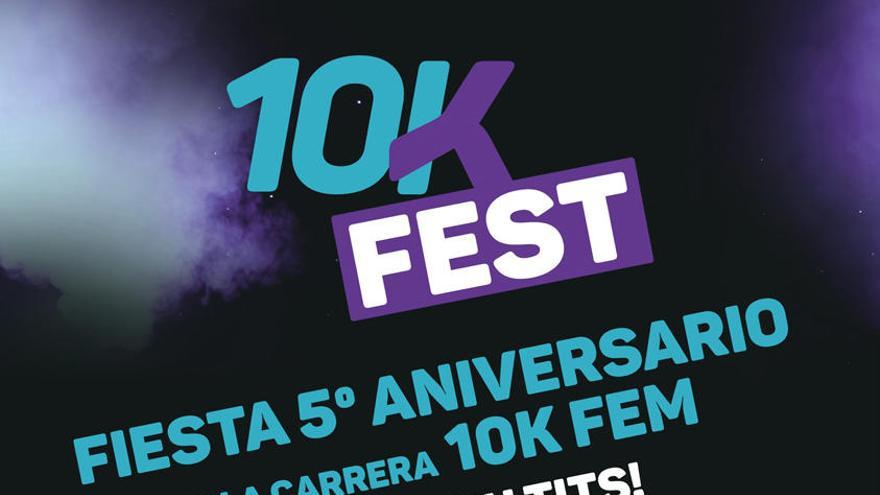 La 10KFem celebra su quinto aniversario con una fiesta para corredoras