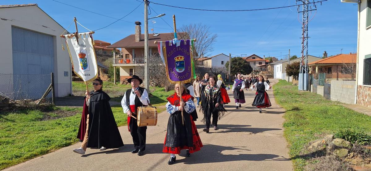 GALERÍA | Las mujeres de Tábara bailan a Santa Águeda