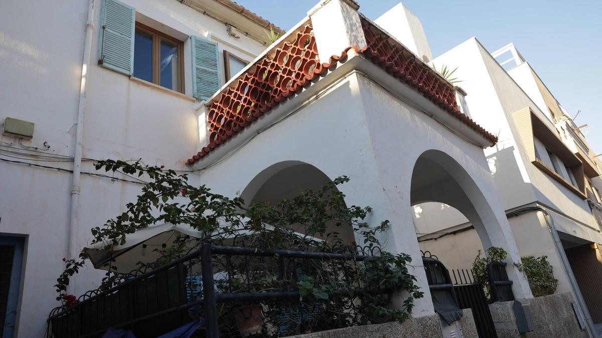 Exterior de la vivienda donde se ha producido la deflagración.