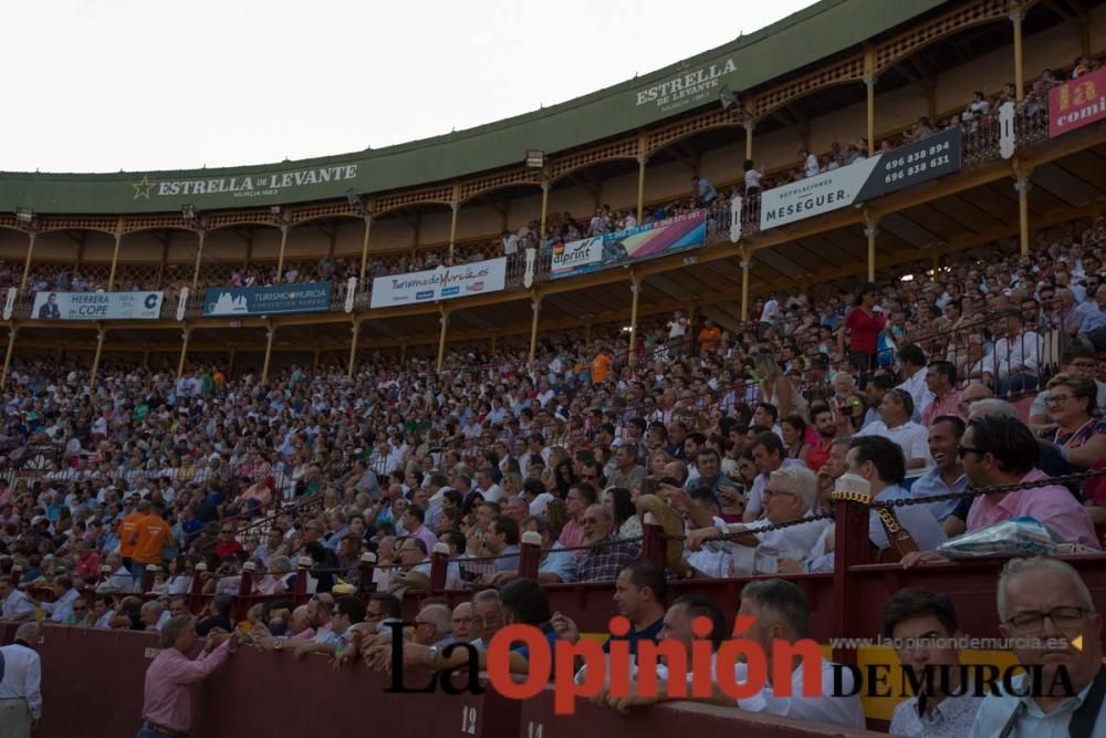 Ambiente en la tercera corrida de Feria