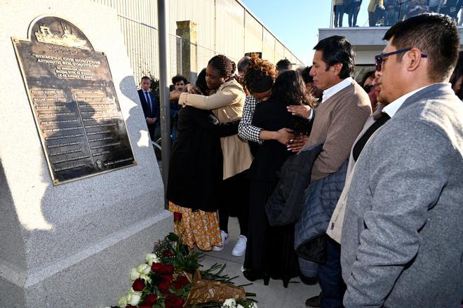 Homenaje a las víctimas del 'Villa de Pitanxo' en Marín