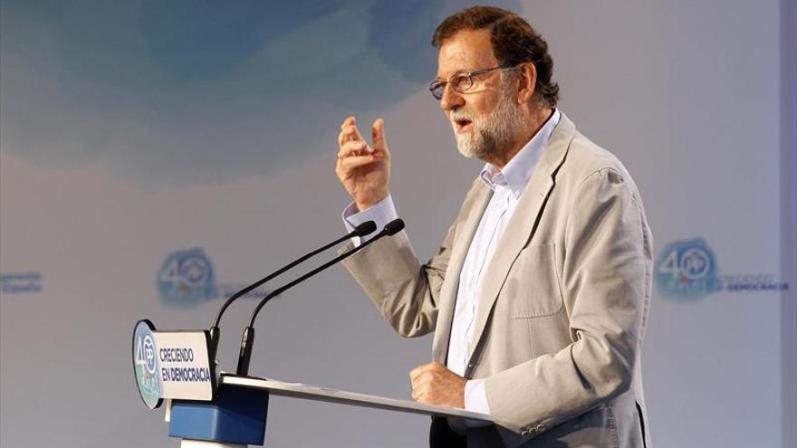 Rajoy reclama «un esfuerzo» de la DGA para mejorar su crecimiento