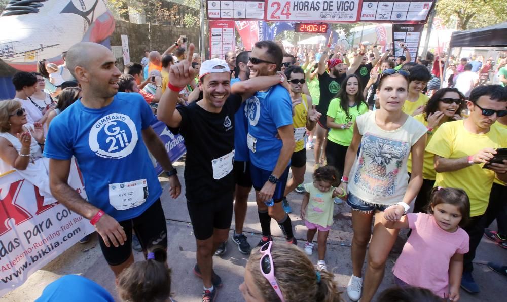Antonio Teijido y Sonia Amatriain, reyes de las 24 horas de Vigo en categoría individual. ''A Coitelo'', ''Runguerreras'' y ''Bikila Vigo'', campeones por equipos.