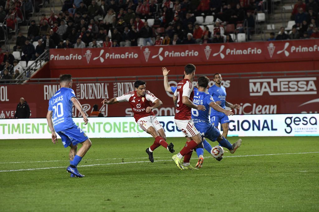 Todas las imágenes de la victoria del Real Murcia ante el Fuenlabrada