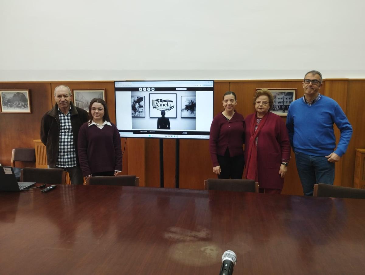 Ramiro Cimadevila, Sofía Fernández, Lucía Seoane, Teresa Bascuas y Pedro Pérez.